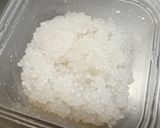 冷凍フルーツとサゴのマンゴーカルピスかけ作り方1写真