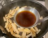 大根の皮のきんぴら⭐︎おでんつゆでコク出し作り方3写真