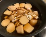 里芋とイカの煮物作り方7写真