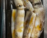 下処理いらずレンチンだけで丸ごとイカ焼き作り方1写真