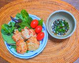 鶏つくねポン酢作り方7写真