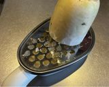 味ぽんスパイスで皮パリおろし鶏ステーキ作り方2写真