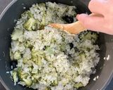 まるごとブロッコリーの洋風炊き込みご飯作り方5写真