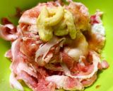 包丁を使わない！豚肉の生姜焼き作り方1写真