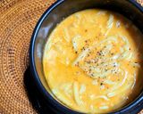 ごま豆乳キムチ鍋 と 〆のチーズうどん作り方7写真