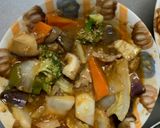 簡単中華風梅照味回鍋肉青椒肉絲風作り方16写真