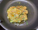 海鮮とネギの卵焼き作り方3写真
