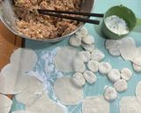 生地から水餃子を作るー豚白菜の水餃子作り方4写真