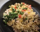 鶏胸肉のネバネバチャーハン作り方7写真