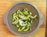 ゴーヤとなすの夏野菜麻婆作り方1写真