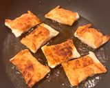 餃子の皮で明太餅チーズ作り方7写真