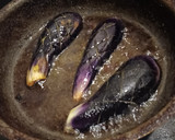 揚げ茄子ネギキャベツの塩餡掛け揚焼きそば作り方2写真