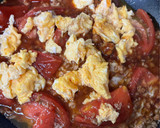 トマトと卵のひき肉炒め作り方5写真