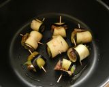 イワシとなすの梅しそロール作り方5写真