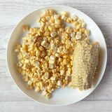 とうもろこしのチキンハンバーグ作り方2写真