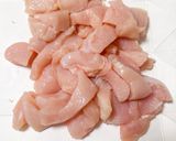 少ない油！揚げナスと胸肉のみぞれ煮作り方1写真