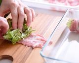 豚肉のレタス巻き☆レンジで簡単作り方2写真