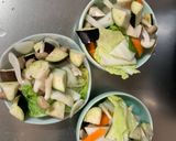 肉無豆腐簡単中華風トンテキ味豆腐野菜炒め作り方11写真