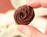 チョコ好き満足【濃厚焼きチョコ】材料2つ作り方4写真