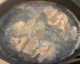 “こく旨ごまだれ豚玉うどん”っぽいうどん。作り方2写真
