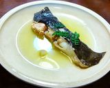 ナメタガレイの塩煮マース煮 バーナー処理作り方8写真