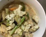 肉無豆腐簡単コク旨味噌クリーム味野菜炒め作り方16写真