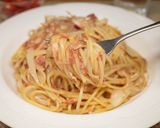 コンビーフとキャベツのパスタ作り方11写真