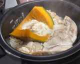 炊飯器ワンパンかぼちゃサラダ作り方2写真