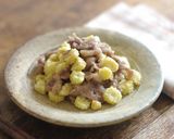 レンジでヤングコーンと豚肉のめんつゆ和え作り方8写真