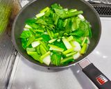 ケチャップ味の小松菜入り豚バラ大根作り方4写真