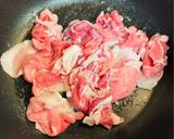 かぼちゃと豚肉の炒め物🎃作り方6写真