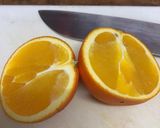 爽やか🍊オレンジ果肉入り万能BBQソース作り方1写真