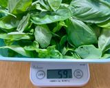 部屋干しで自家製乾燥バジル🌿作り方1写真