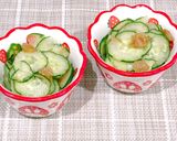 きゅうりのさっぱり梅和え🥒🌸作り方4写真