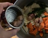 焼き鳥缶のワンパン鳥じゃが蒸し作り方7写真