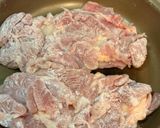 とろ～り月見のせ♪ピリ辛照り焼きチキン作り方3写真