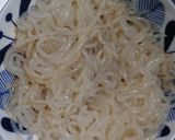 簡単ヘルシー！すき焼き風しらたき炒め作り方1写真