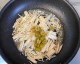 ムール貝とエノキのパスタ作り方6写真