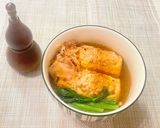 レンチンのみ！厚揚げのチーズ肉詰め！作り方4写真