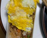 レンジ簡単オイきな粉梅味オムライス弁当作り方15写真