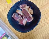 鰹のたたき おつまみアレンジ作り方1写真
