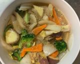 お一人様洋風ウスターレモン照焼味野菜炒め作り方20写真