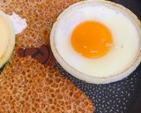新たまねぎの羽根チーズ目玉焼き作り方5写真