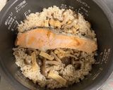 鮭の炊き込みご飯作り方4写真