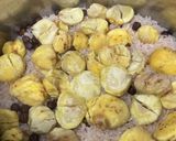 活力鍋で赤えんどう豆と栗のおこわ作り方10写真