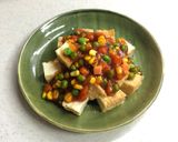 レンジ甘酢あん♡絹あげの甘酢あんかけ作り方7写真