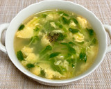 家計応援✨豆苗とたまごのスープ作り方7写真