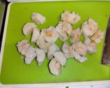 冷凍海老焼売とセロリの葉でアジアン風一品作り方4写真
