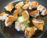鶏肉でガリバタチキン！作り方4写真