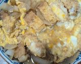 むね肉のふわふわチキンカツ親子丼✨作り方5写真